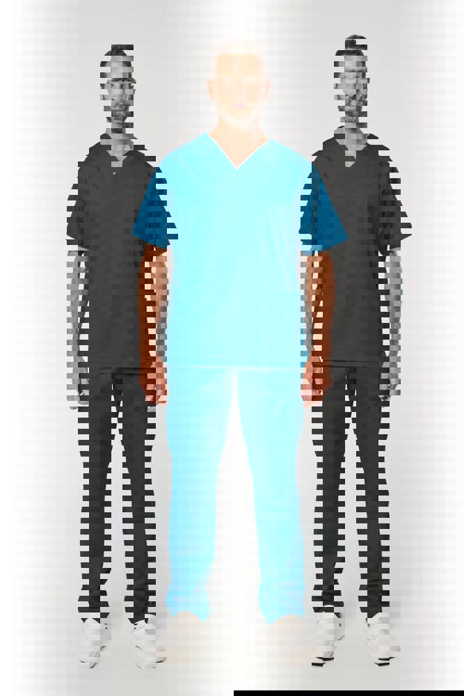 WK707X - Herenbroek in polykatoen