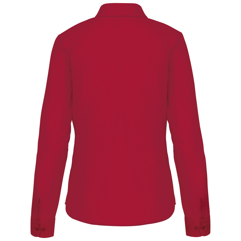 K549C - Overhemd in onderhoudsvriendelijk polykatoen-popeline dames