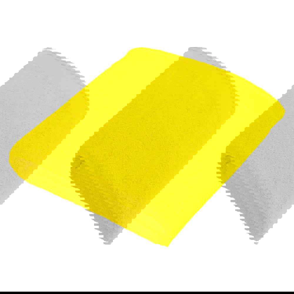 Sophie Muval strandhanddoek 180x100 cm, 450 gr/m² - Geel (PMS 101c) / Geel