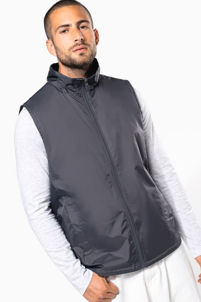 K679 - Met fleece gevoerde bodywarmer unisex