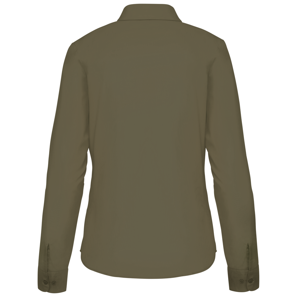 K549C - Overhemd in onderhoudsvriendelijk polykatoen-popeline dames