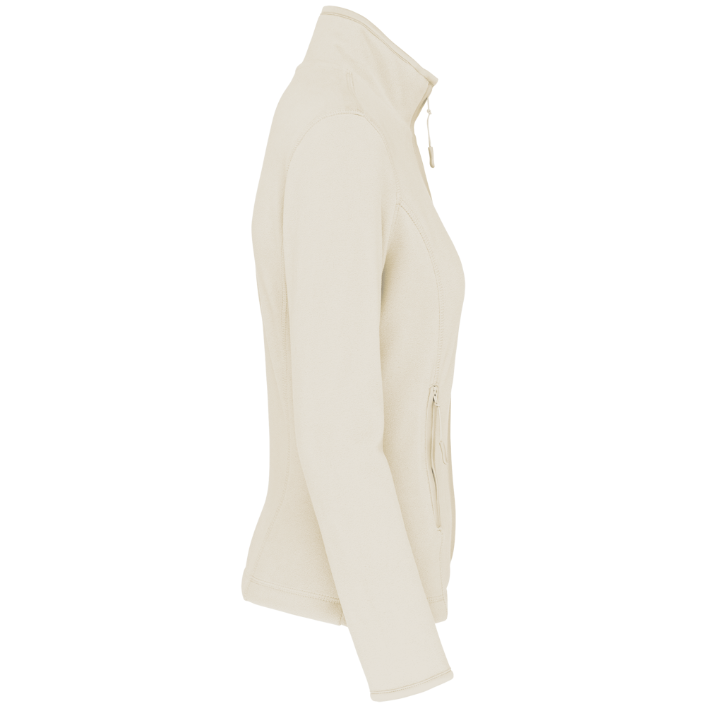 K907 - Microfleece met rits dames