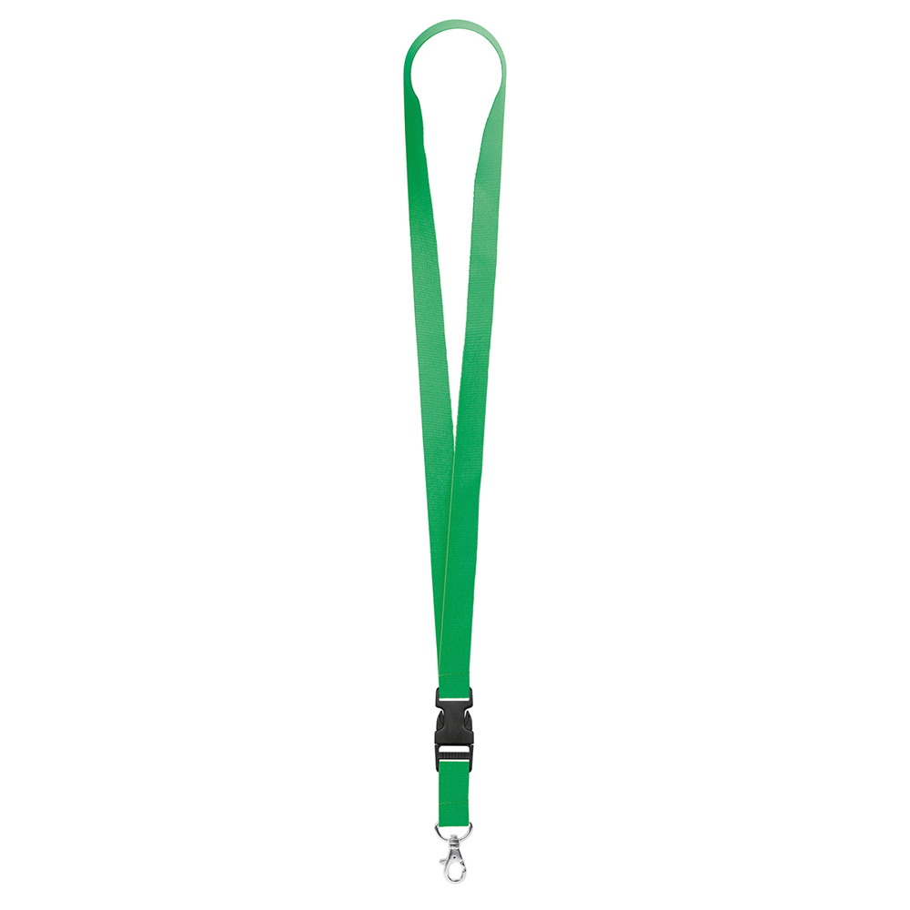 Keycord "standaard", breedte 20 mm - Grasgroen