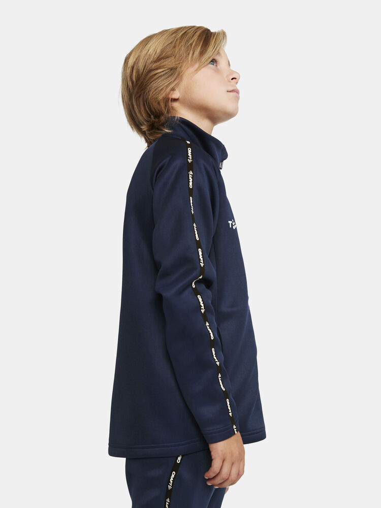 Craft - Squad 2.0 Full Zip Jr Navy 122/128