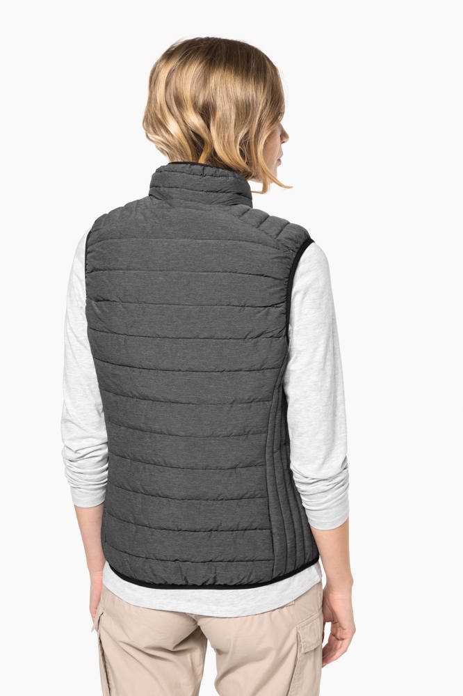 K6114 - Ladies' lightweight sleeveless down jacket