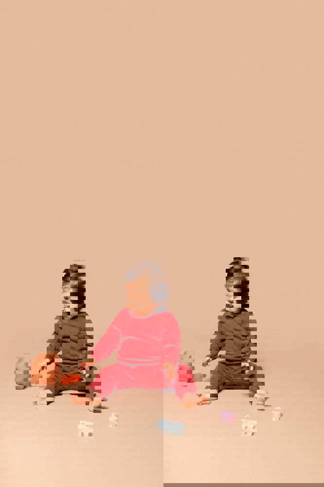 K836 - Ecologische fleece babybroek