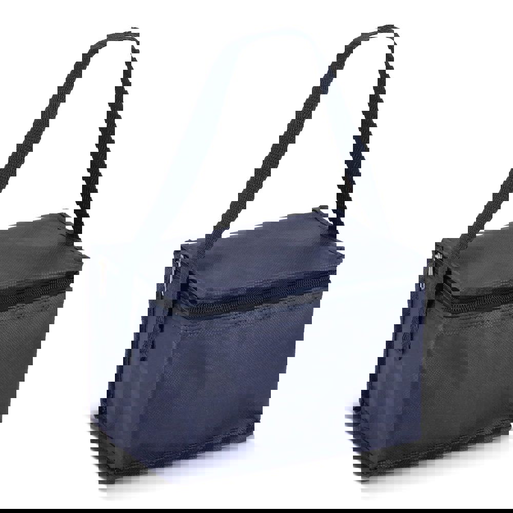 R-PET koeltas voor 6 blikjes, non-woven, 20 x 13 x 12,5 cm, 75 g/m²