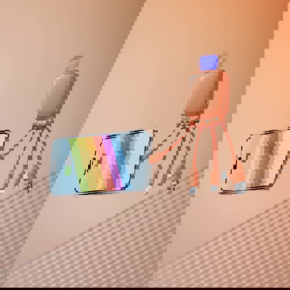 3192 | Xoopar Octopus Gamma 2 Powerbank met Bio Oplaadkabel 3000mAh 