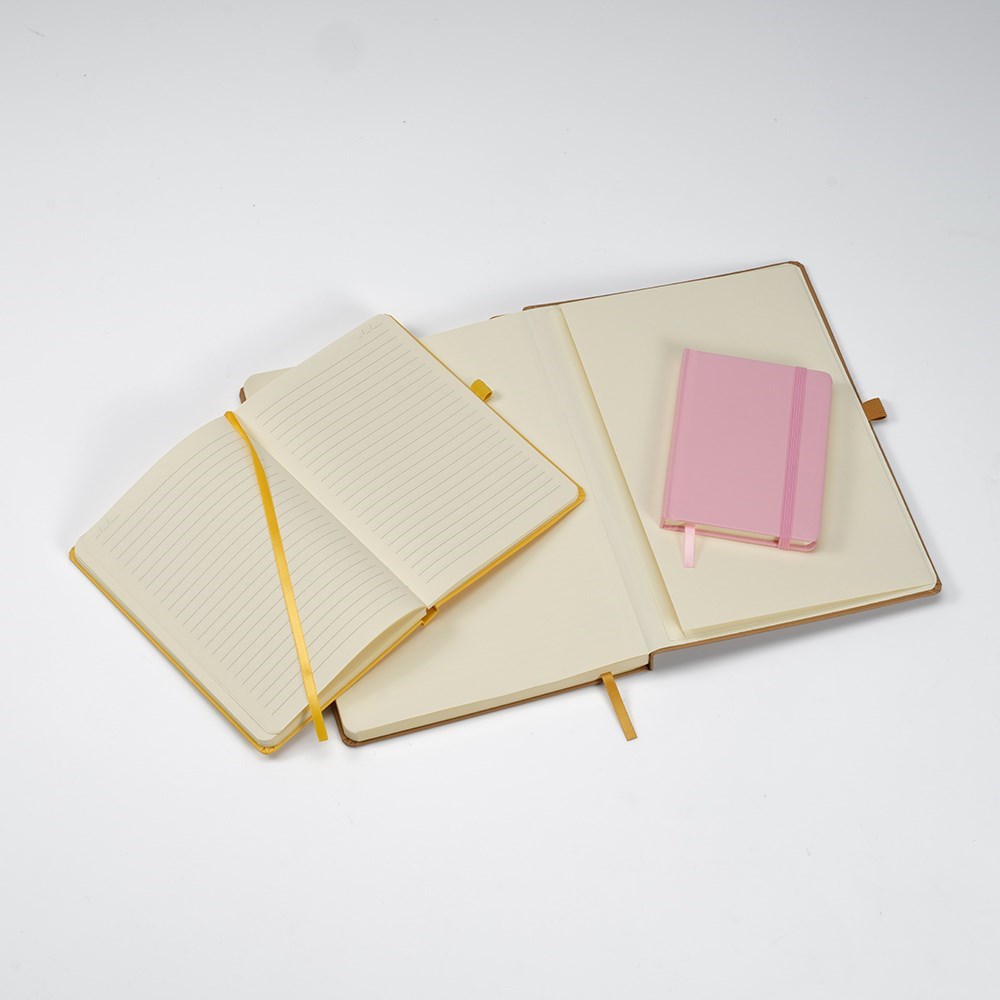 Marquez A6 notitieboek gerecycled papier 70 gsm - Bruin