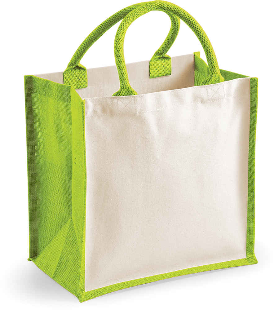 W421 - Printers' midi jute tote