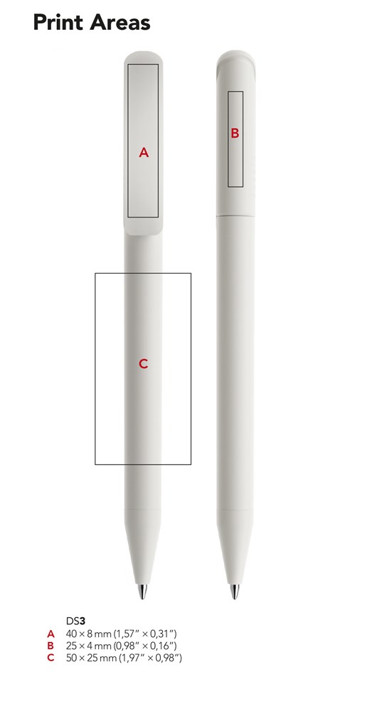 Prodir DS3TFS Frosted with Satin Metal Nose-ConePurple frosted