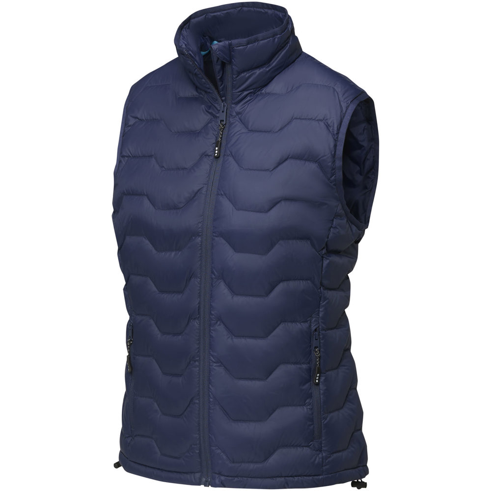 Petalite GRS gerecyclede geïsoleerde down bodywarmer voor dames