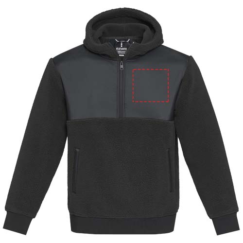 Evans uniseks gerecyclede sherpa fleece