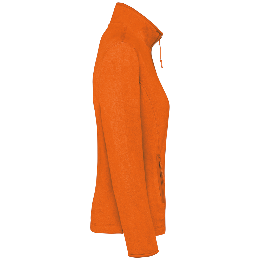 K907 - Microfleece met rits dames