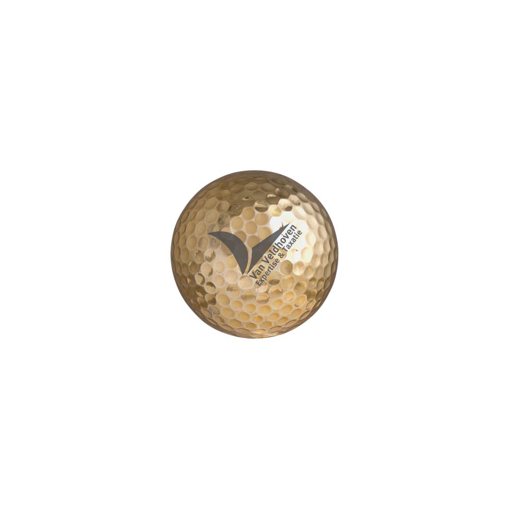 Luxury golfbal - Goud