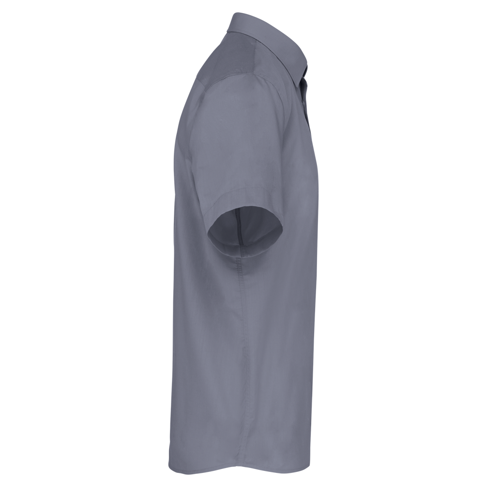 K551C - Overhemd in onderhoudsvriendelijk polykatoen-popeline korte mouwen heren