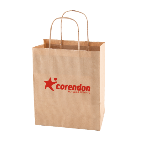 Papieren tas, 180x70x220 mm