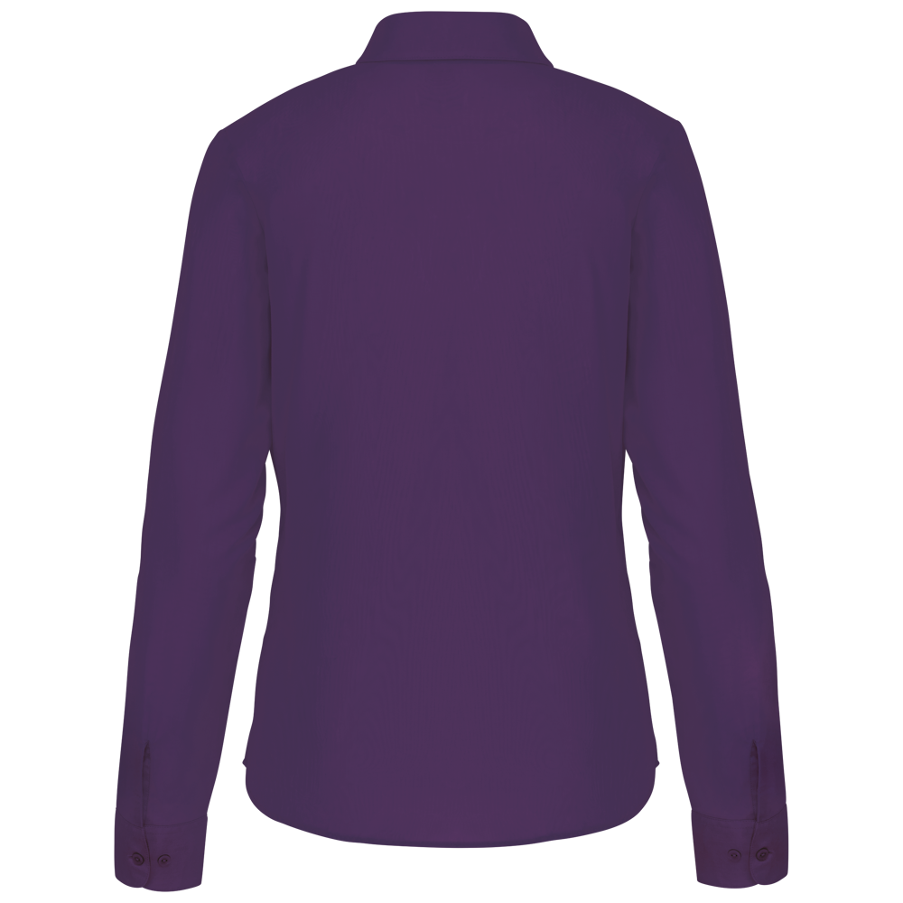 K549C - Overhemd in onderhoudsvriendelijk polykatoen-popeline dames