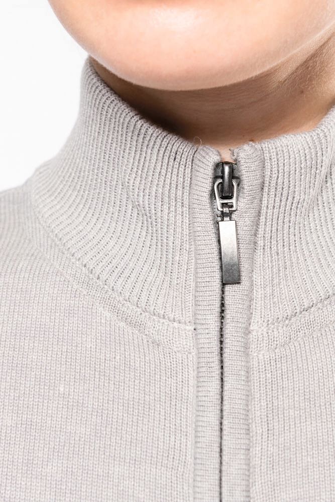 K962 - Dames cardigan met rits