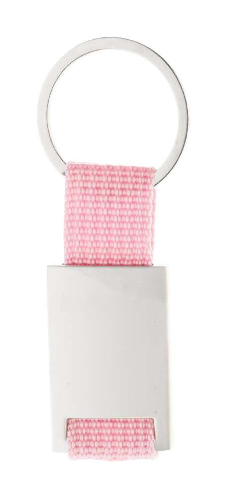 Poxil - sleutelhanger - roze/zilver
