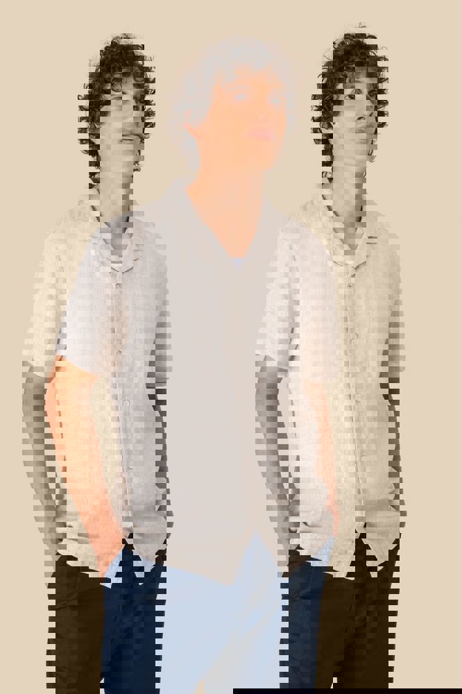 SP509 - Linnen overhemd heren