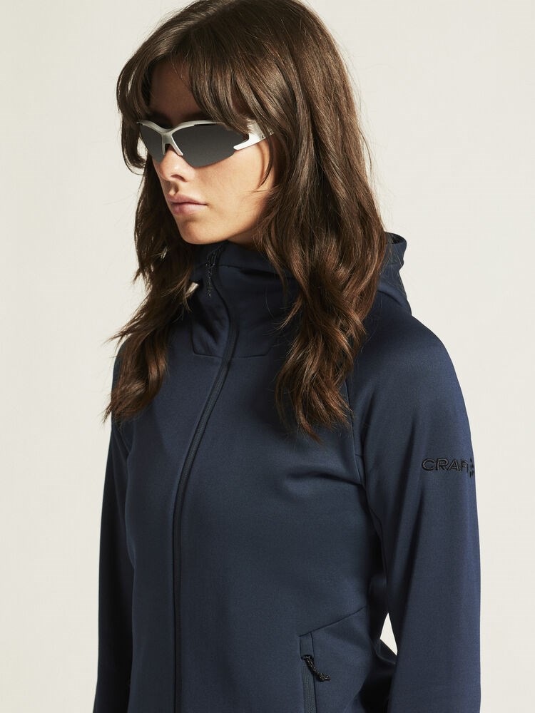 Craft - ADV Explore Power Fleece Hood Jacket W Blaze XS