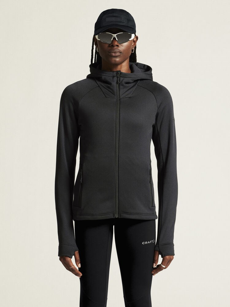 Craft - ADV Explore Power Fleece Hood Jacket W Black M