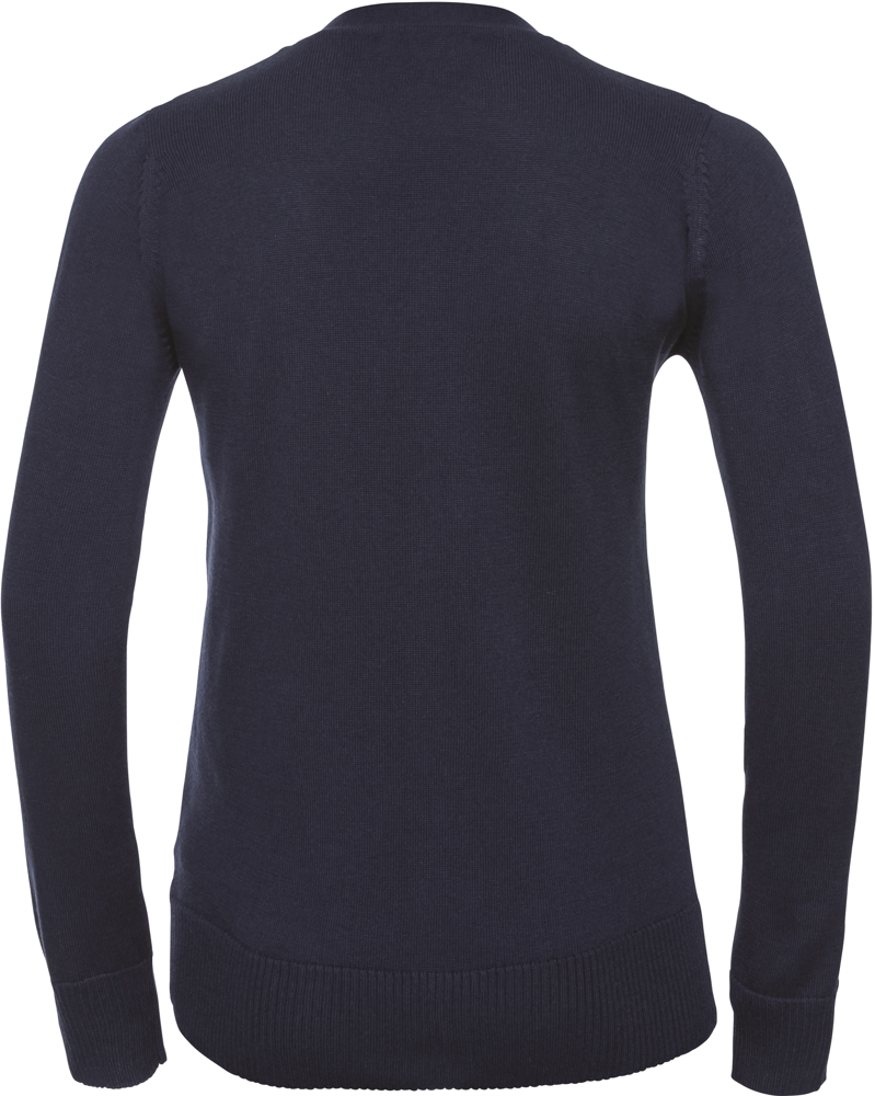 RU715F - Ladies' gebreid vest met V-hals