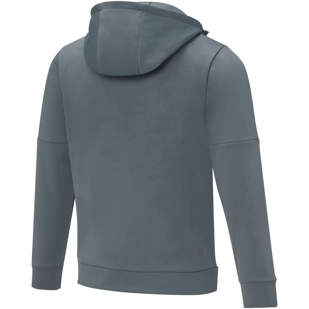 Sayan anorak heren sweater met halve rits en capuchon