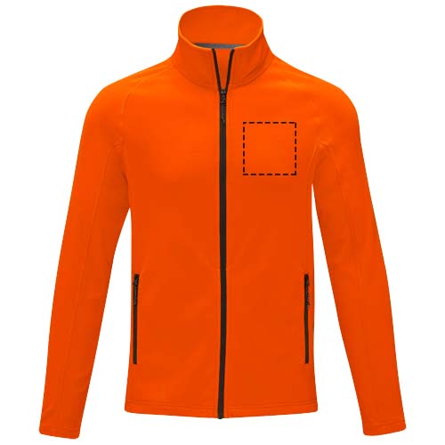 Zelus heren fleece jas