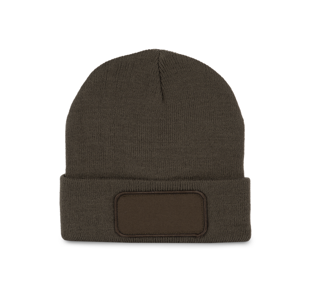 KP895 - Muts met patch - Dark Khaki