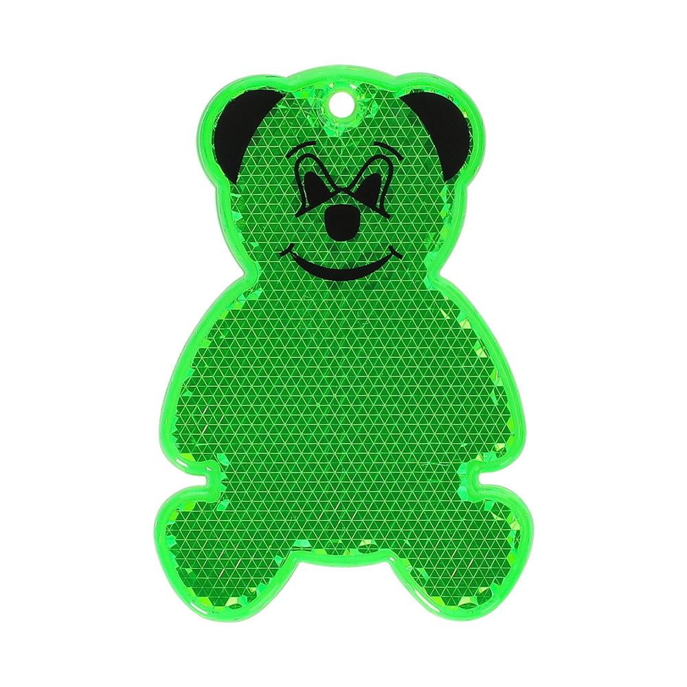 Reflector "Bier" - transparant-groen