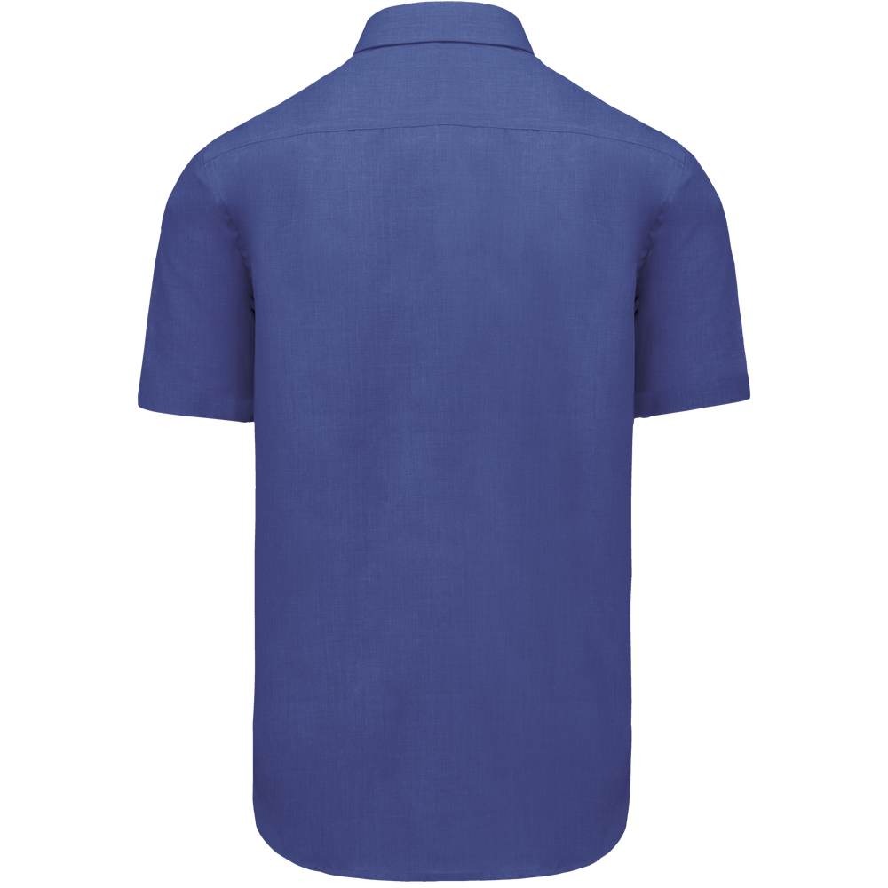 K551C - Overhemd in onderhoudsvriendelijk polykatoen-popeline korte mouwen heren