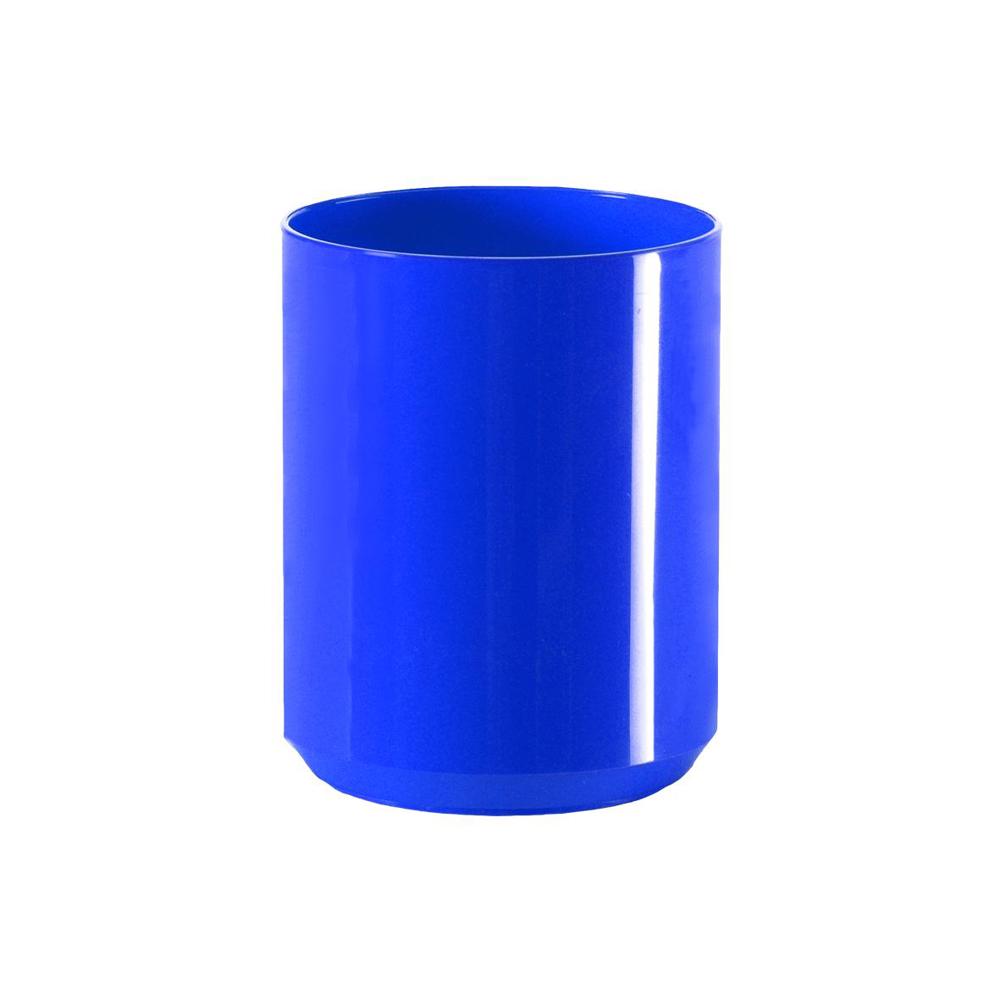 Tandenborstelbeker "Clean" - standaard blauw PP