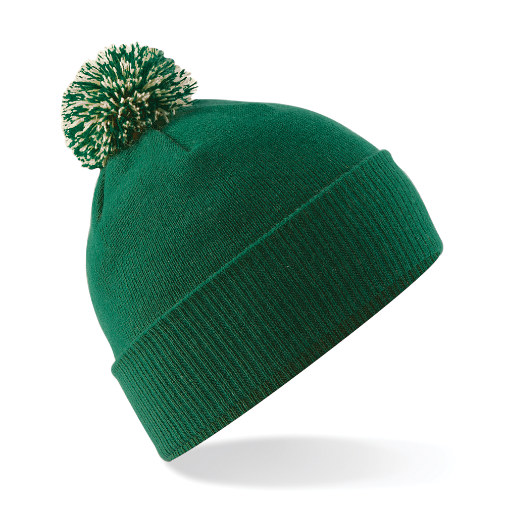 B450 - Muts Snowstar® - Bottle Green / Off White