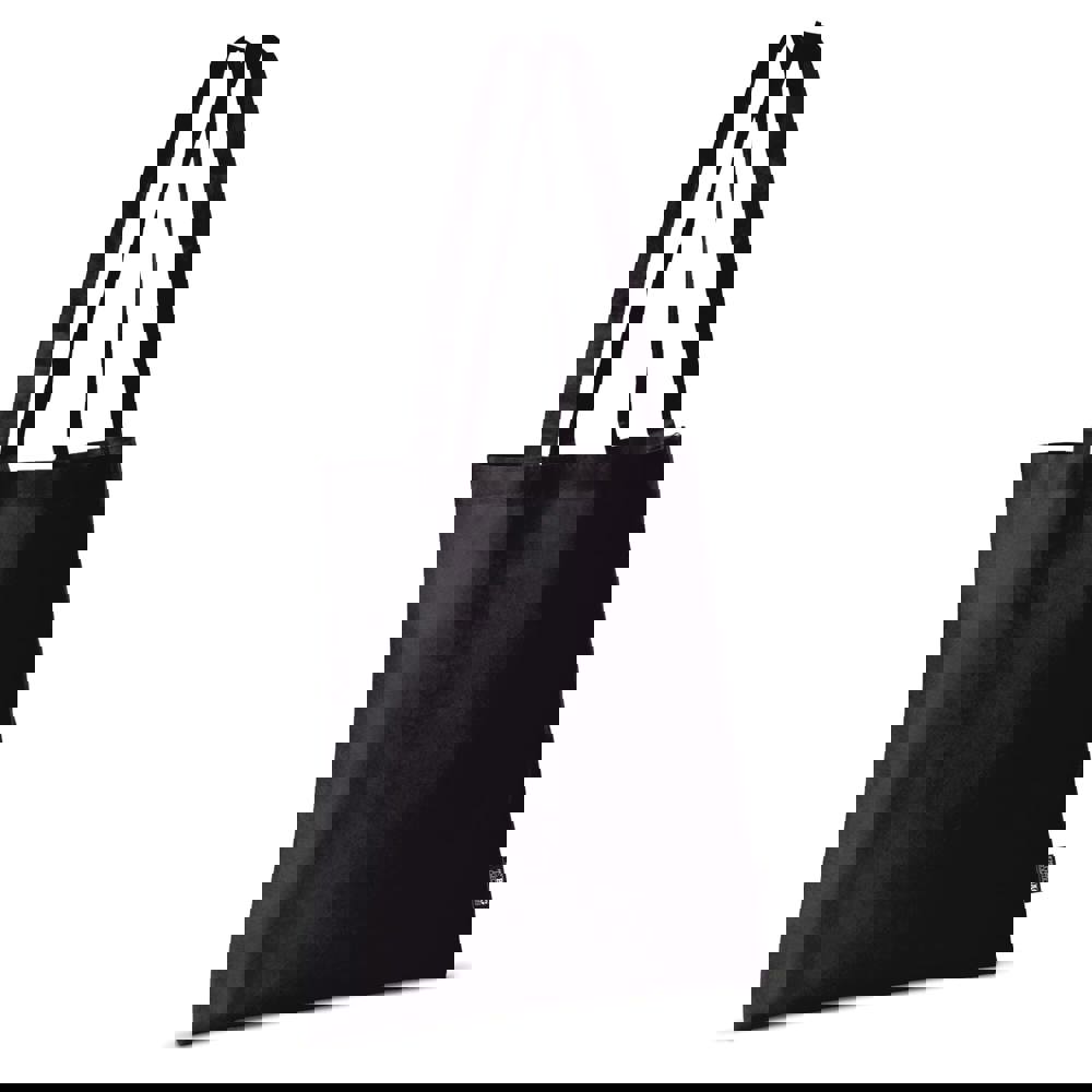 Schoudertas non-woven 75g/m² - Zwart