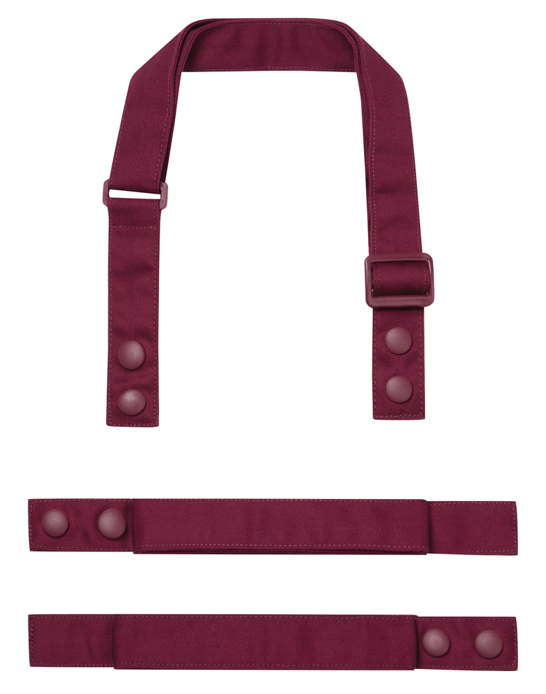 PR191 - Schort riempjes - Burgundy