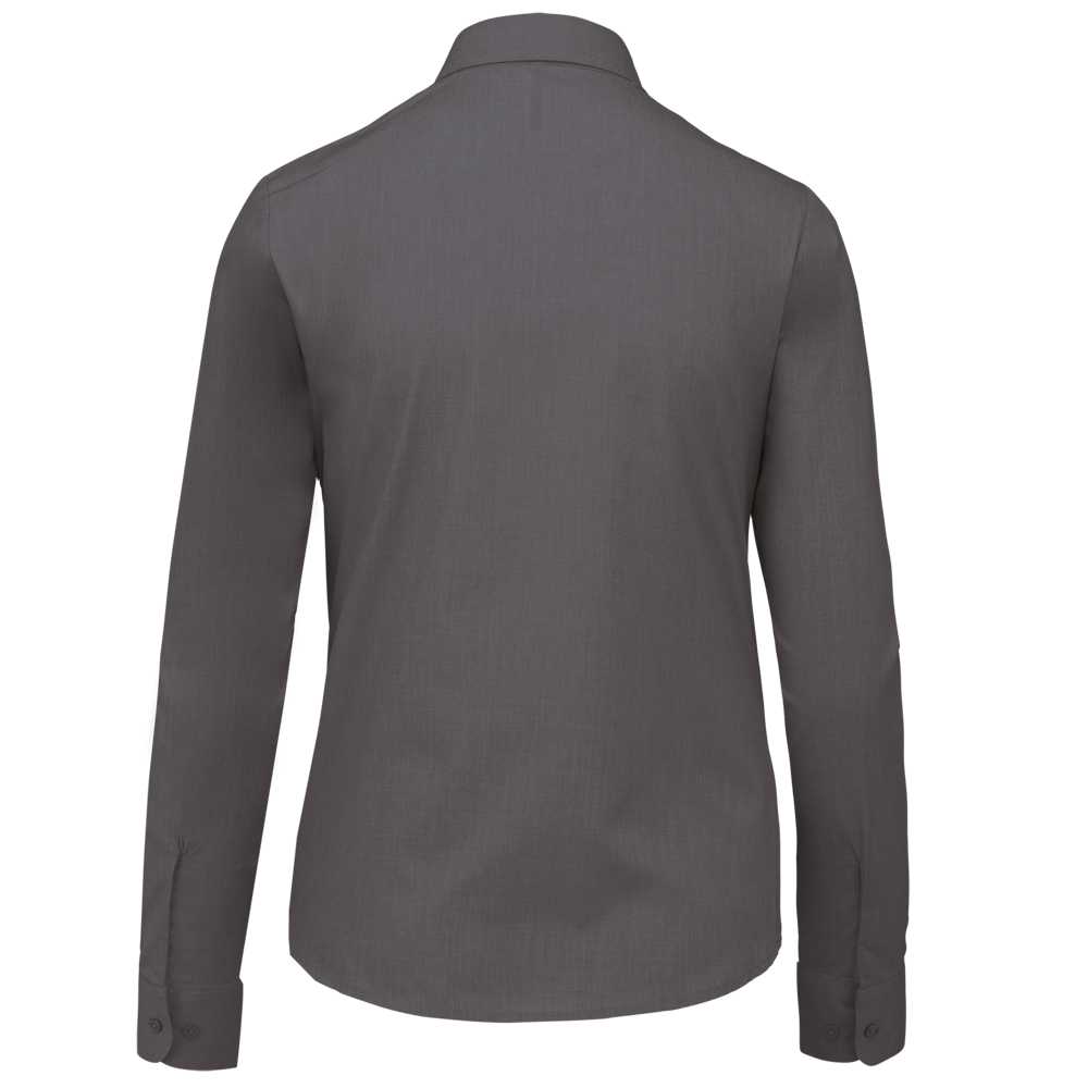 K549C - Overhemd in onderhoudsvriendelijk polykatoen-popeline dames
