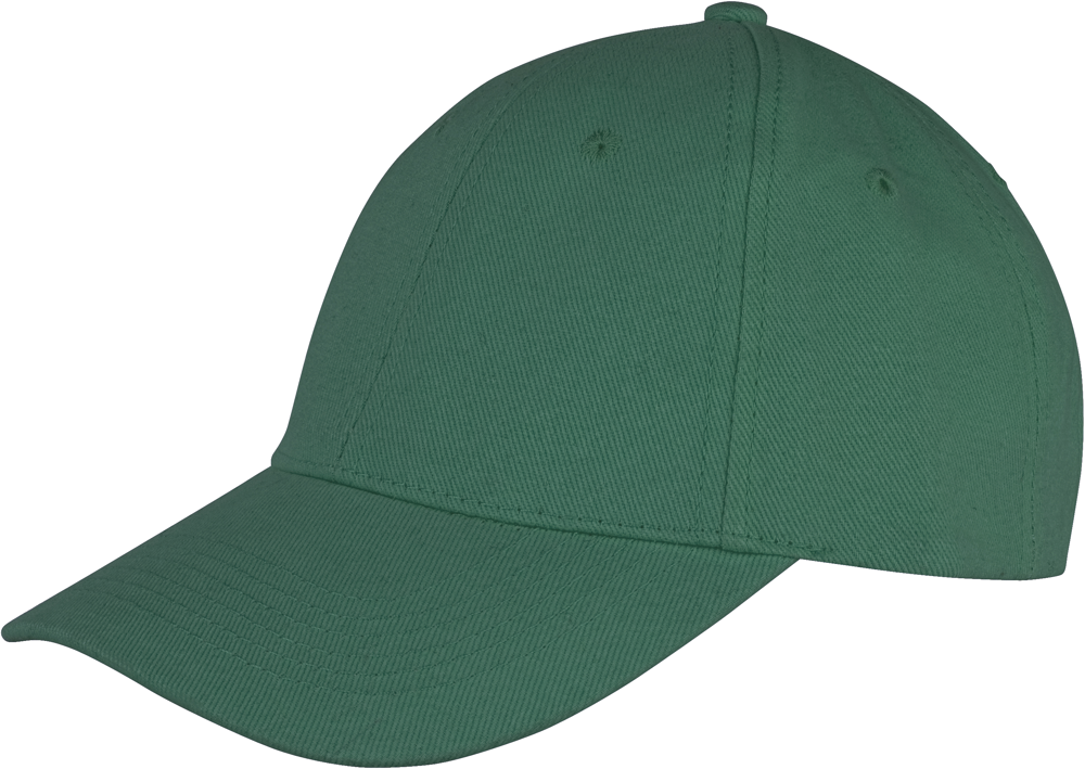 RC081X - Memphis Brushed Cotton Low Profile Cap - Bottle Green