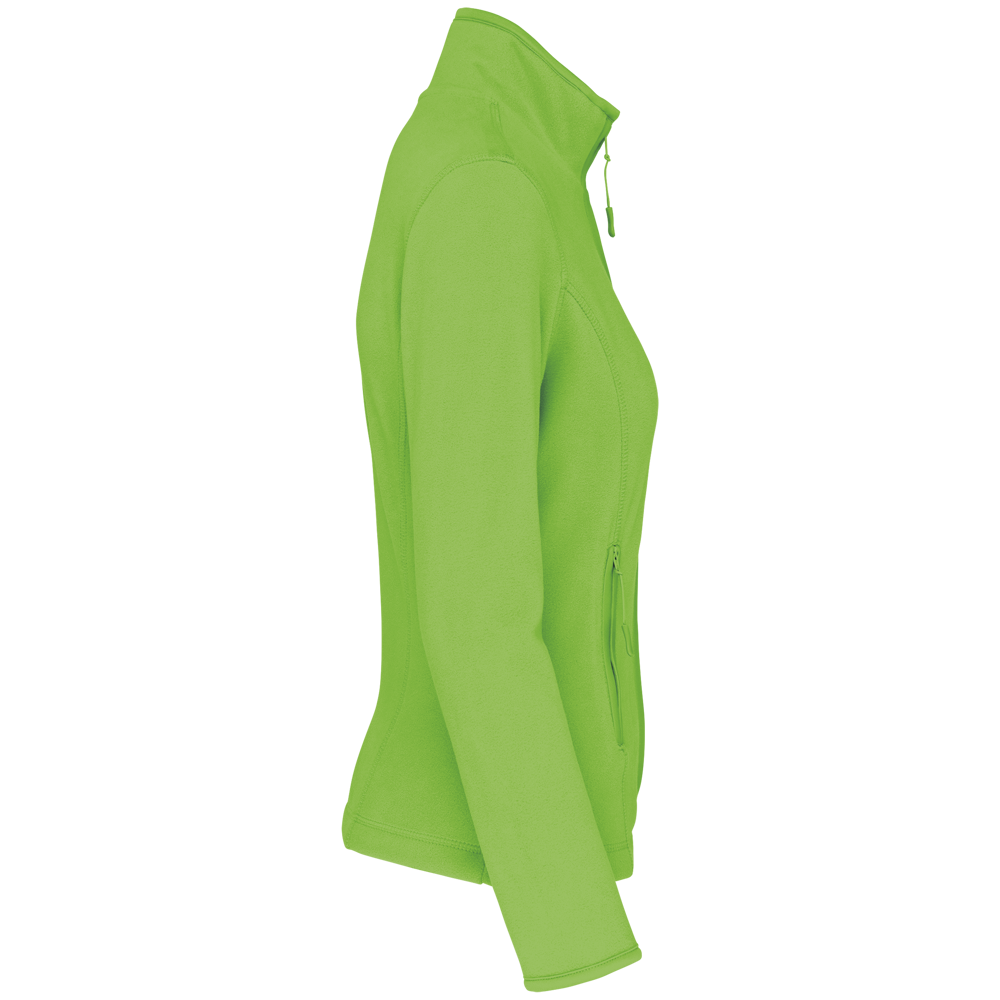 K907 - Microfleece met rits dames