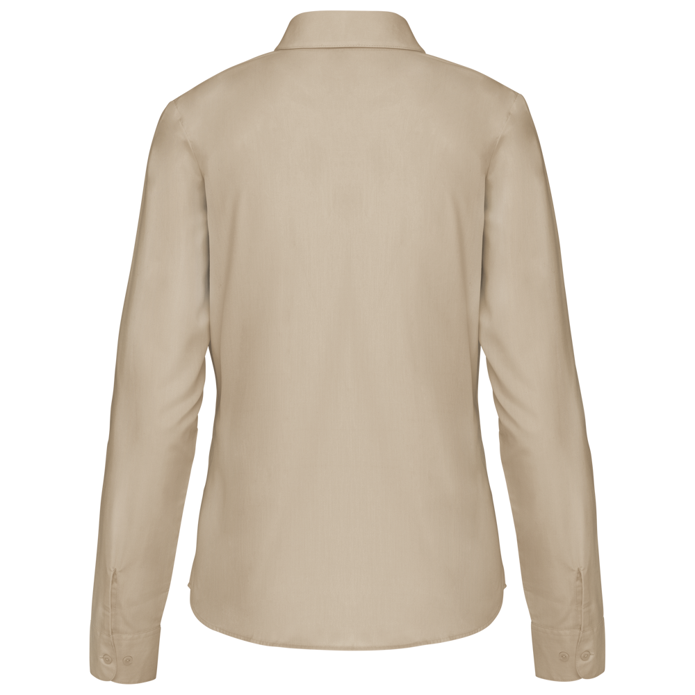 K549C - Overhemd in onderhoudsvriendelijk polykatoen-popeline dames