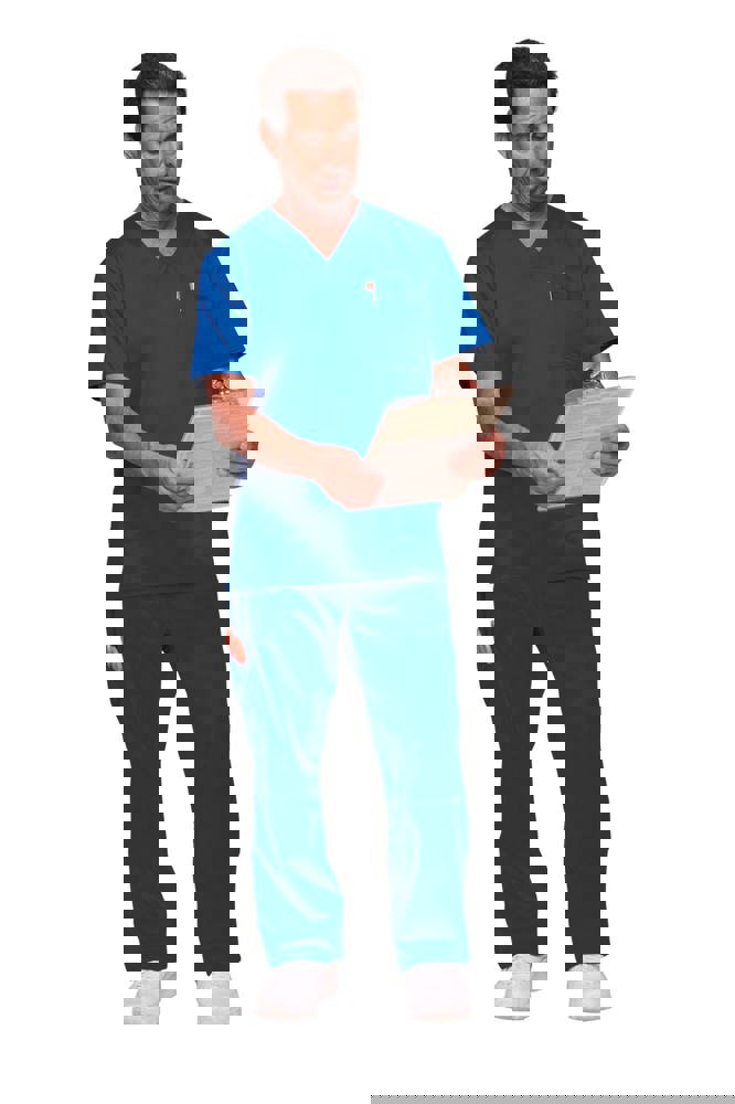 CHWWE670 - Tuniek met V-hals voor heren