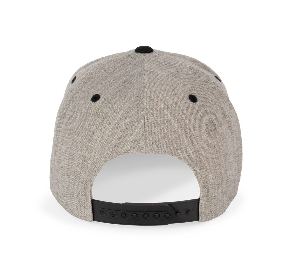 KP910 - Flexfit  pet met platte zonneklep - 6 panelen