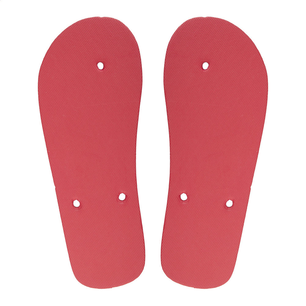 CreaPlaya - custom made strand slippers - 36-38-rood (A)
