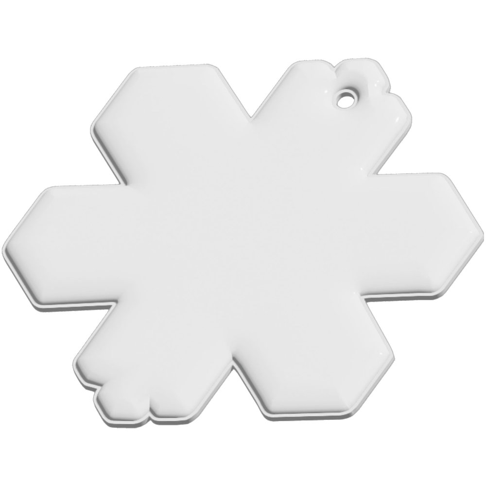 RFX™ H-10 reflecterende TPU hanger met sneeuwvlok