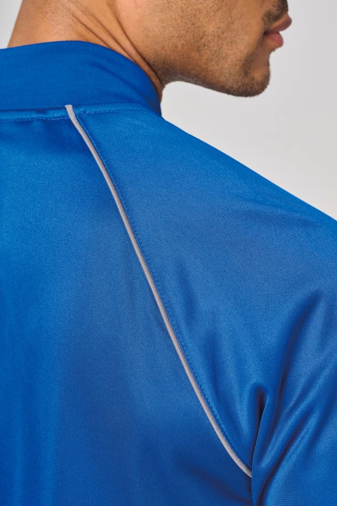 PA384 - Unisex trainingsjas met rits en biesje