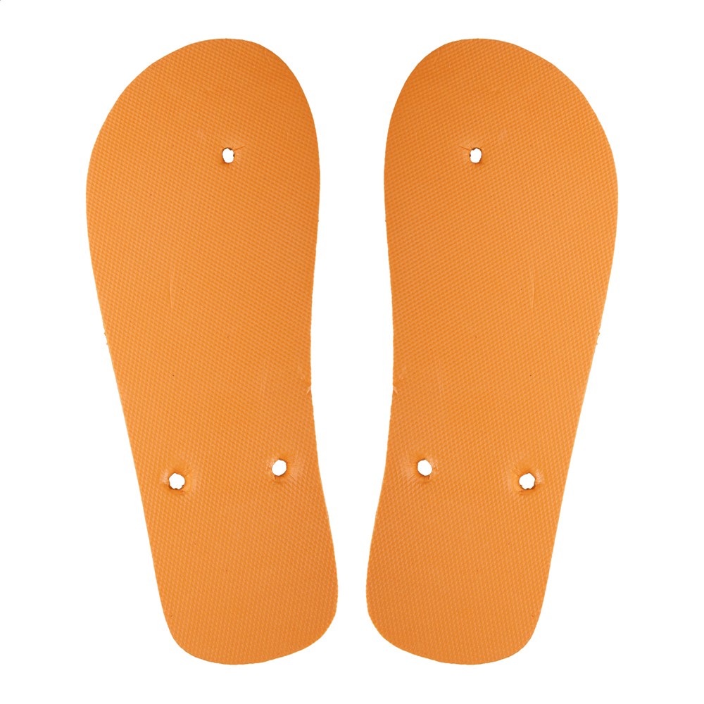 CreaPlaya - custom made strand slippers - 42-44-oranje (A)