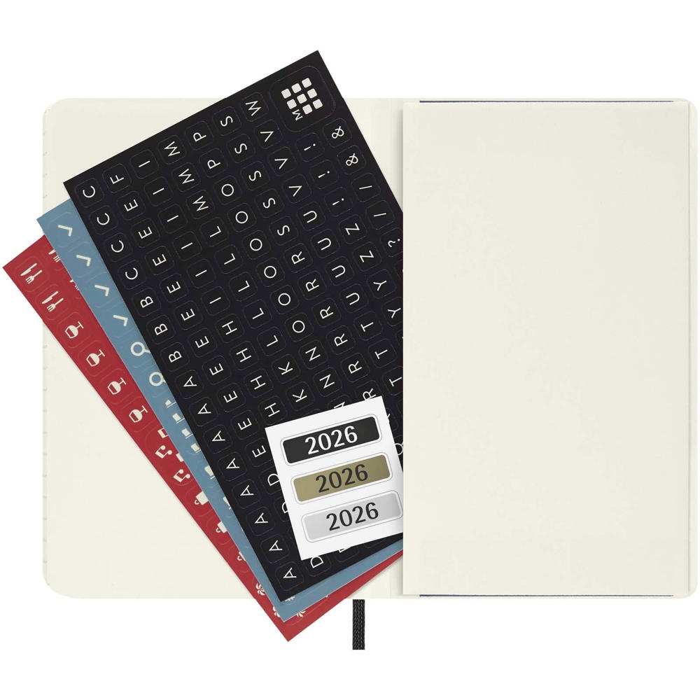 Moleskine pocket week-agenda voor 12 maanden met zachte kaft