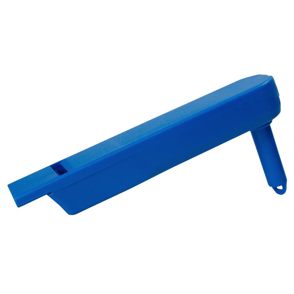 Rateltje "Fluit" - standaard blauw PP
