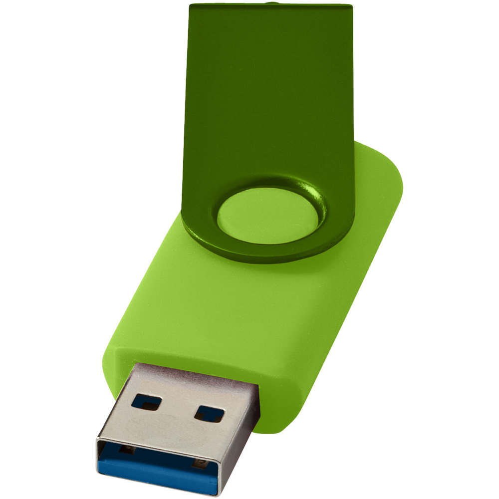 Rotate metallic USB 3.0 - Lime